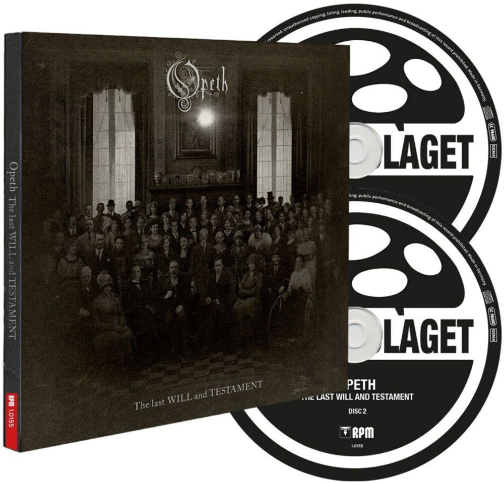 Opeth - The Last Will and Testament [CD Digipak + Blu-ray]