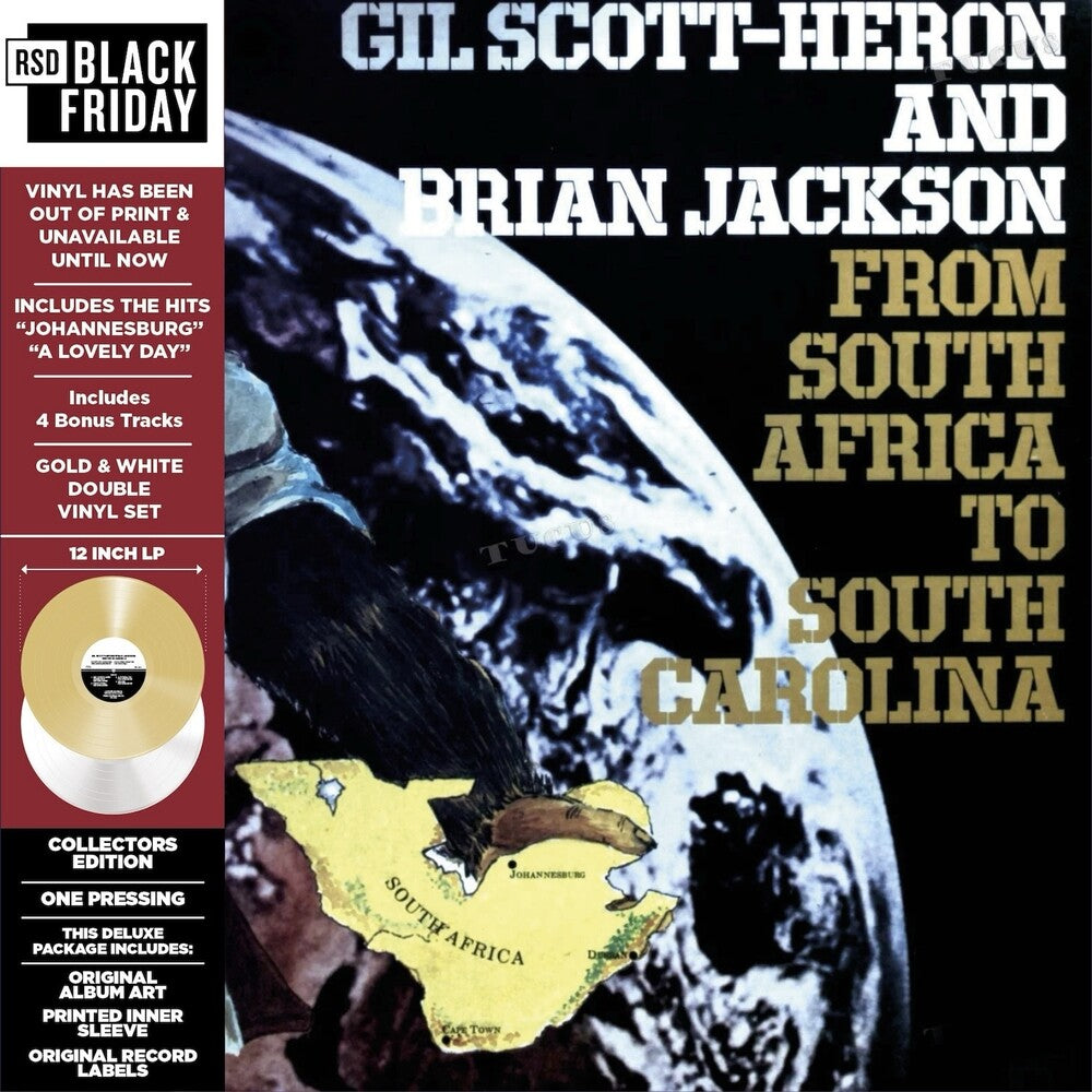 Scott-Gil Heron  / Jackson,Brian - From South Africa To South Carolina (Rsd) [Colored Vinyl] [RSD Black Friday 2024]