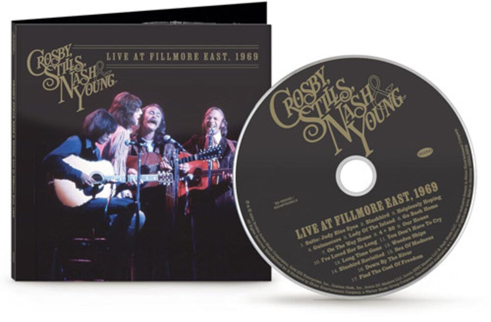 Crosby Stills Nash & Young - Live At Fillmore East, 1969 [CD]