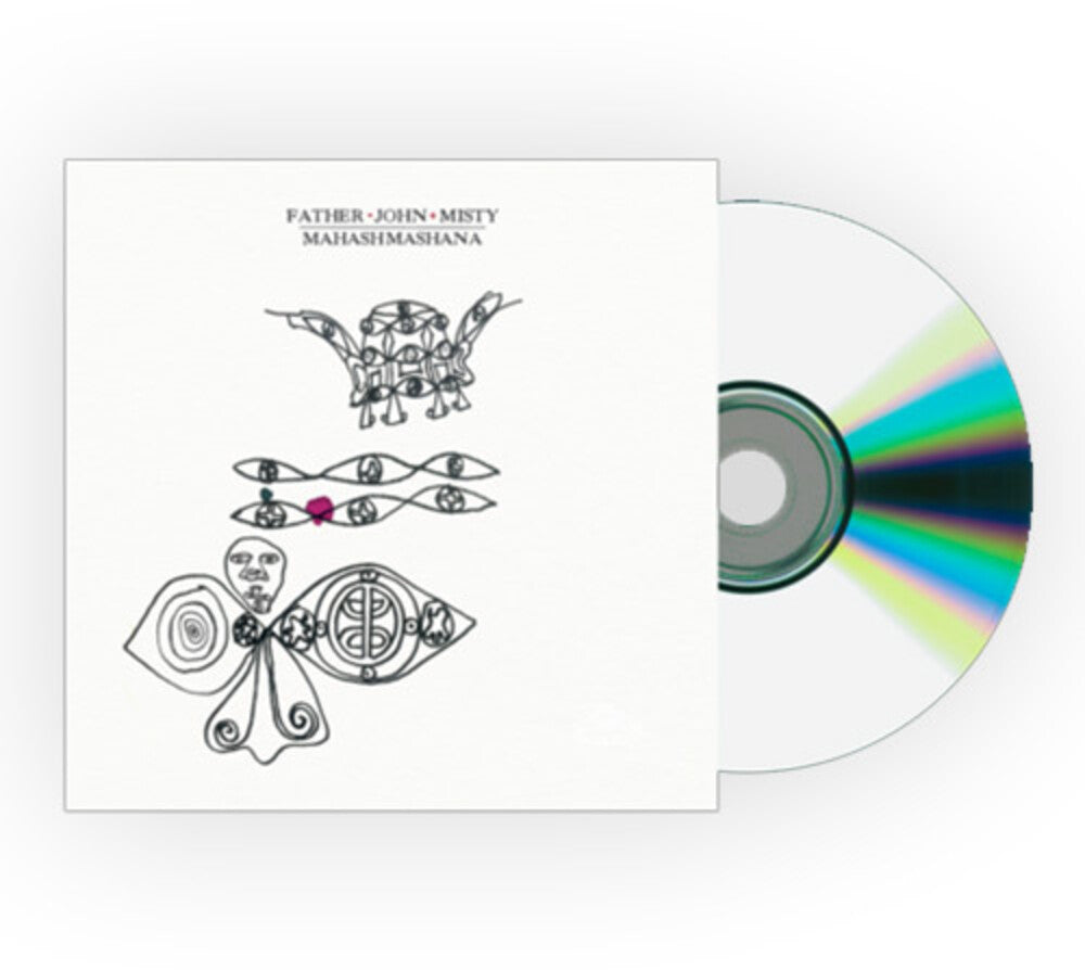 the album cover for Father John Misty - Mahashmashana