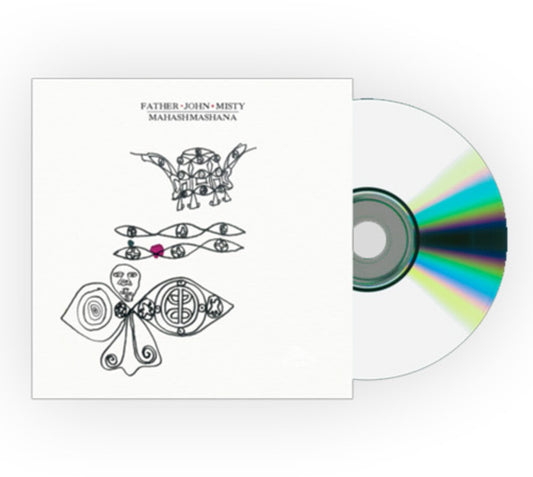 the album cover for Father John Misty - Mahashmashana