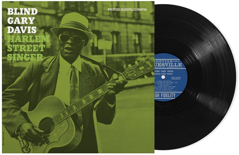 Reverend Gary Davis - Harlem Street Singer (Bluesville Acoustic Sounds Series) -  [LP]