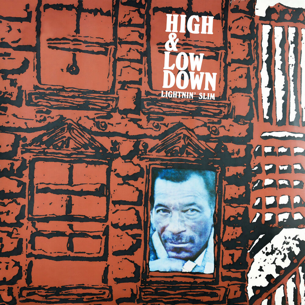Lightnin Slim - High & Low Down - Blue & Grey Smoke Colored Vinyl [LP]
