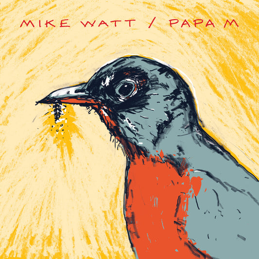 Mike Watt  /Papa M - Mike Watt // Papa M - Red Opaque [Colored Vinyl] [Limited Edition]