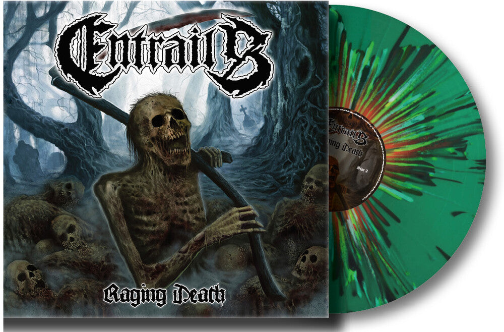 Entrails - Raging Death - Limited Edition [Colored Vinyl] (Gate) (Grn)
