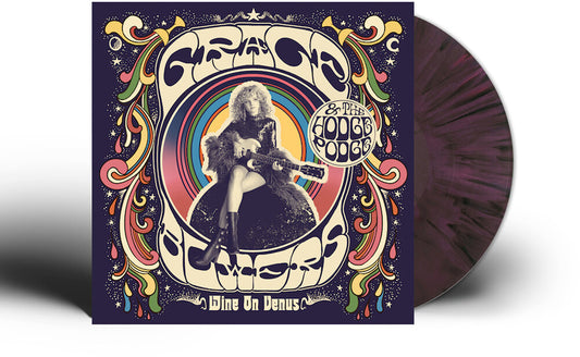 Grace Bowers & The Hodge Podge - Wine On Venus - [LP Recycled Rainbow Tie Dye Splatter]
