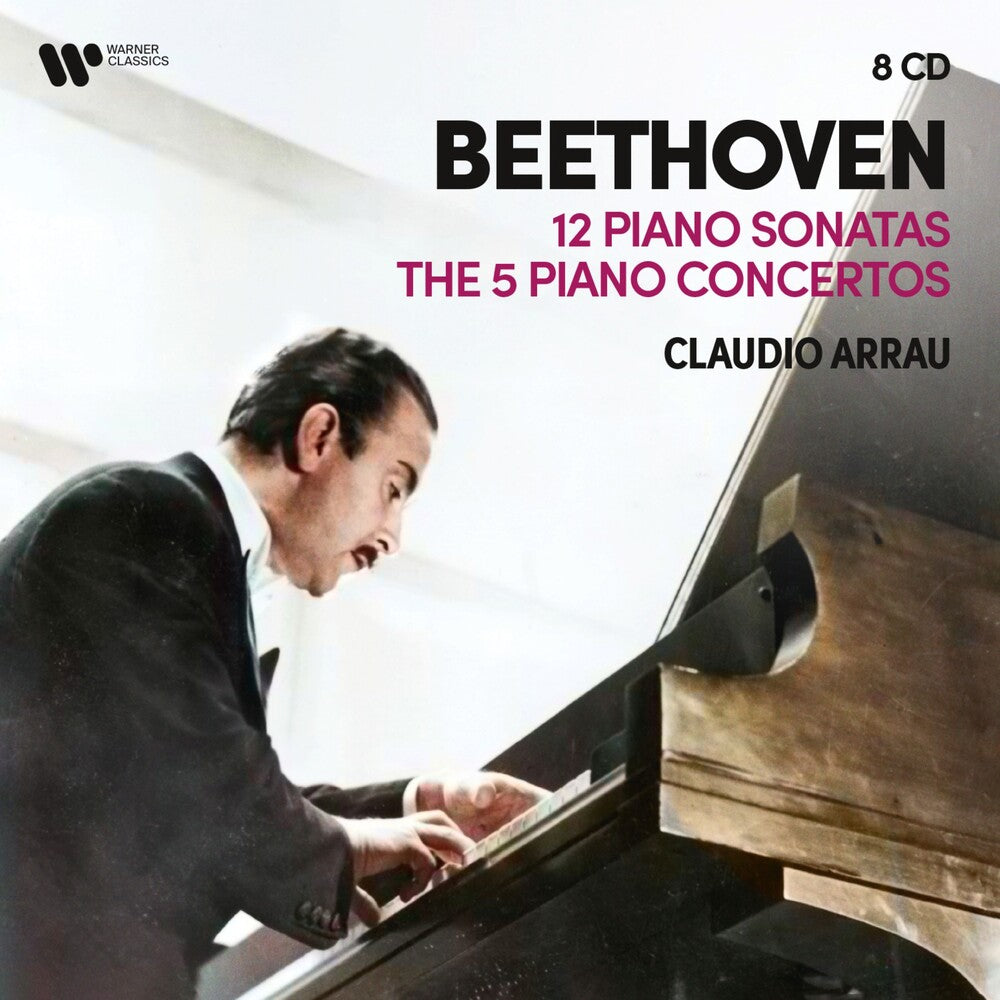 Claudio Arrau - Beethoven: 12 Piano Sonatas The 5 Piano Concertos [CD]
