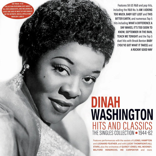 Dinah Washington - Hits And Classics: The Singles Collection 1944-62 [CD]