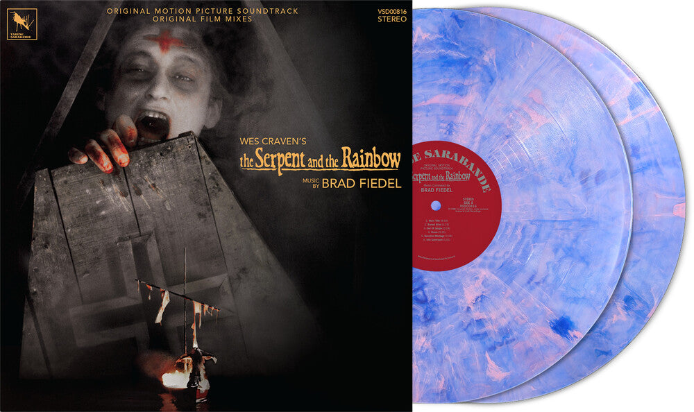 Brad Fiedel  (Blue) (Colv) (Gate) (Rex) (Foem) - Serpent & Rainbow (Film Mixes)- Orignal Score [LP]