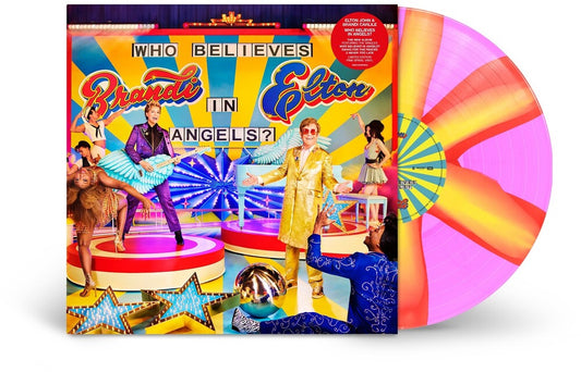Elton John & Brandi Carlile - Who Believes in Angels? [Indie Exclusive Pink Spiral Vinyl]