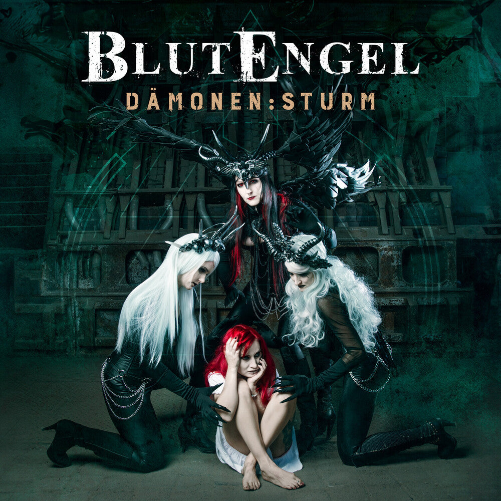 the album cover for Blutengel - Damonen:Sturm