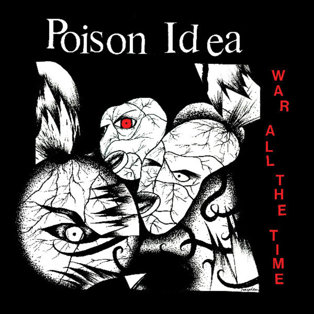 Poison Idea - War All The Time [Colored Vinyl] (Red)