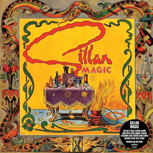 Gillan - Magic [Colored Vinyl] (Ofgv) (Red) (Exp) (Uk)