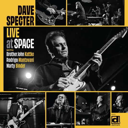 the album cover for Dave Specter - Live At Space Vol. 1