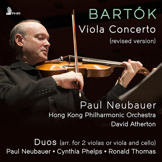 Neubauer / Phelps - Viola Con (Revised Version): Duos (Arr. P. Bartok) [CD]