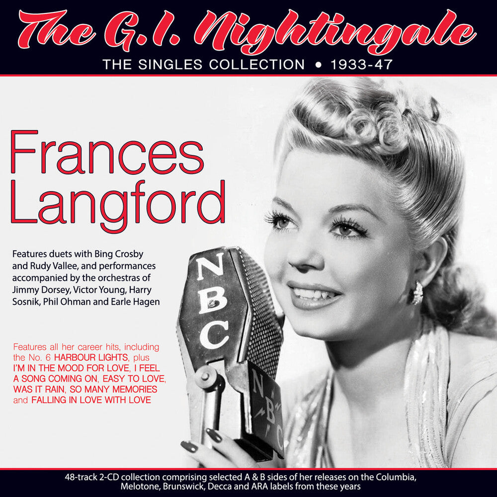 the album cover for Frances Langford - G.I. Nightingale: The Singles Collection 1933-47