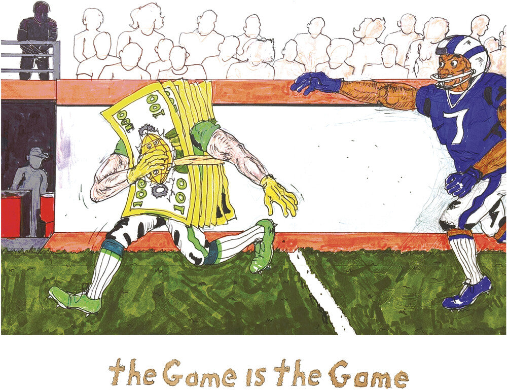 the album cover for Elcamino & Real Bad Man - Game Is The Game (Aus)