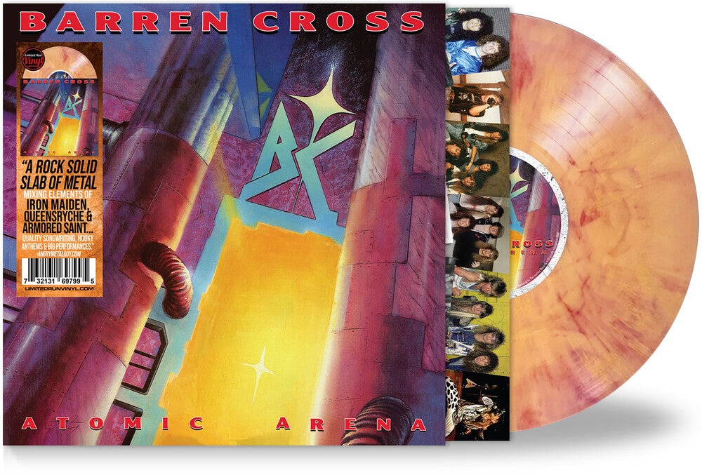 Barren Cross - Atomic Arena [Colored Vinyl] [Limited Edition] [Remastered]