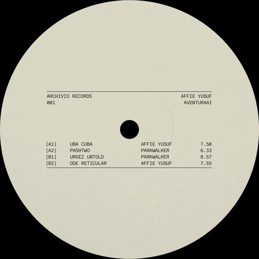 Affie Yusuf - Aventuraii [LP]