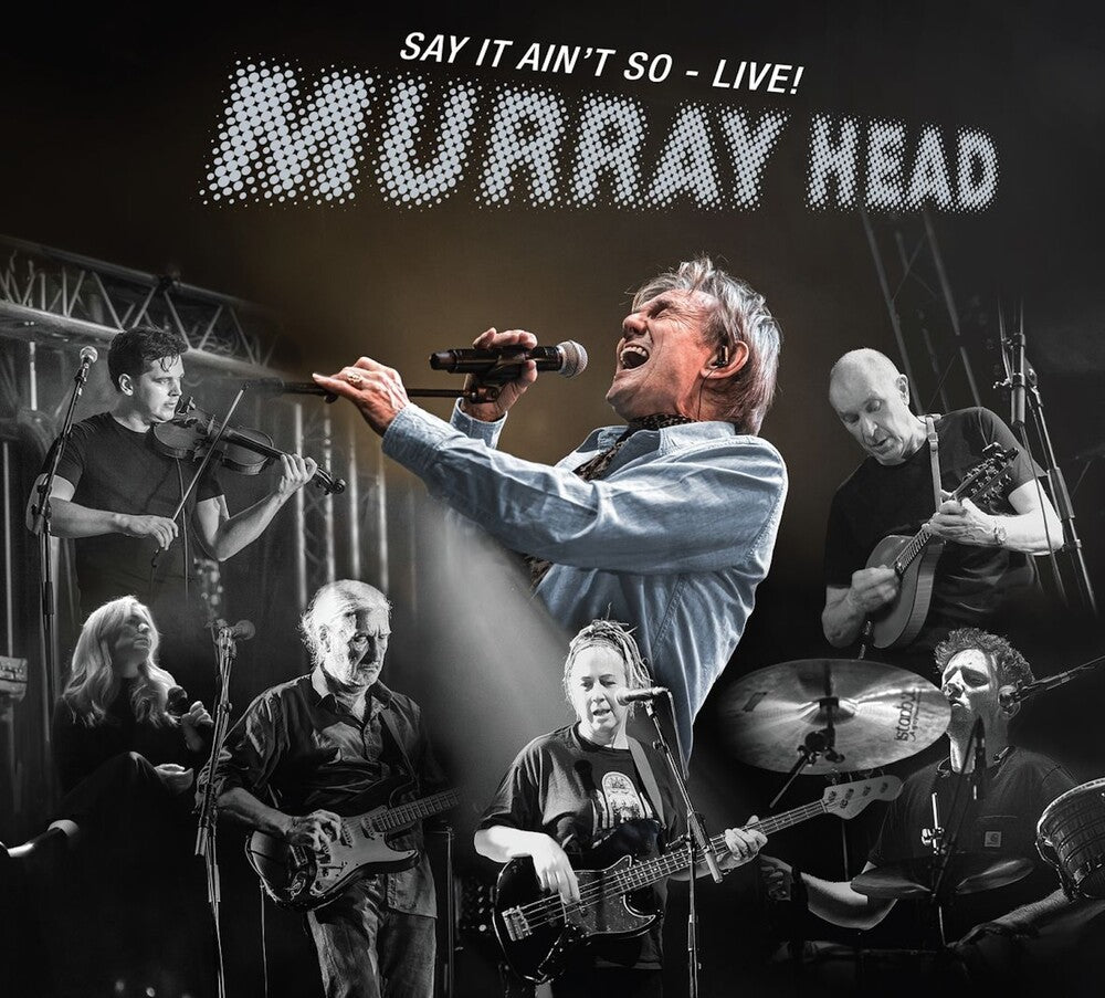 the album cover for Murray Head - Say It Ain't So Live