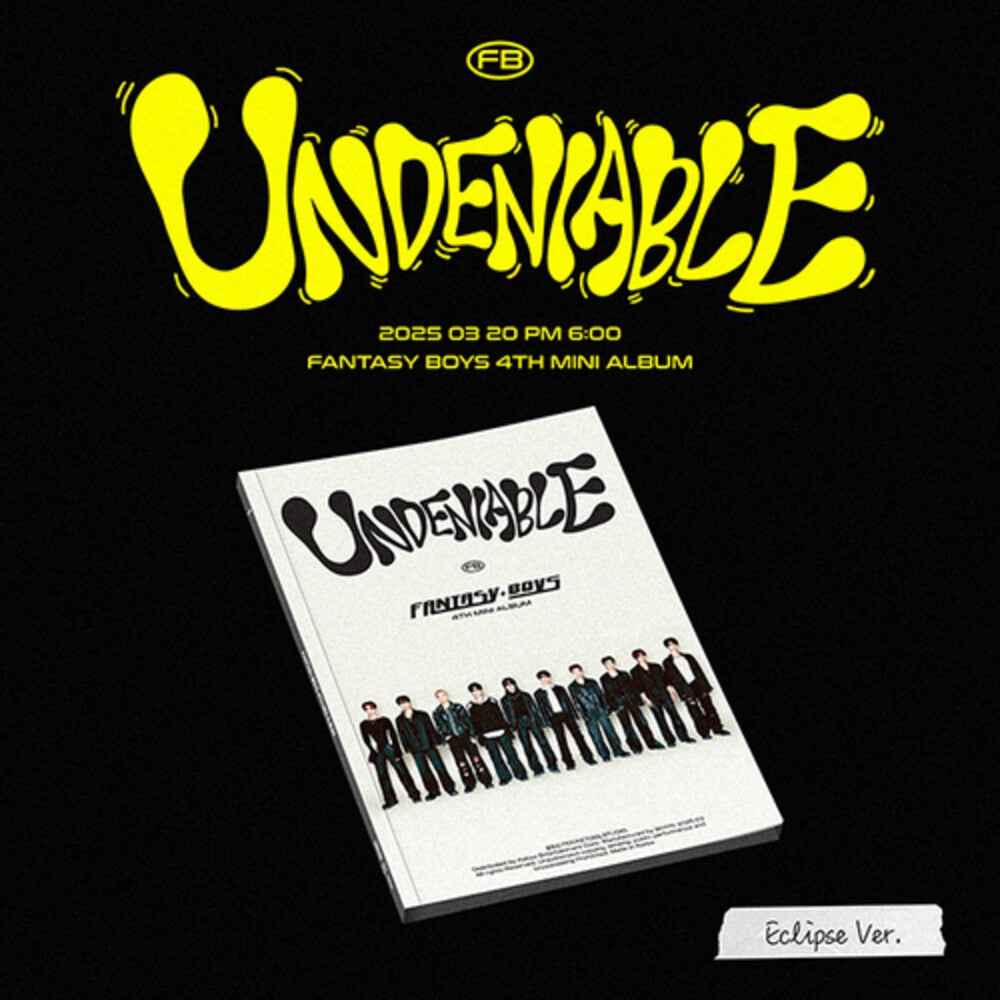 Fantasy Boys - Undeniable - Eclipse Version (Phob) (Phot) (Asia) [CD]