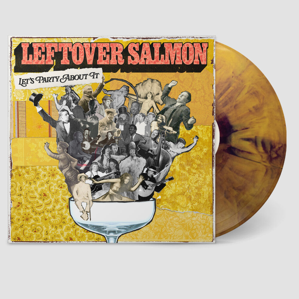 Leftover Salmon - Let's Party About It - Deep Yellow / Purple Twisted [LP]