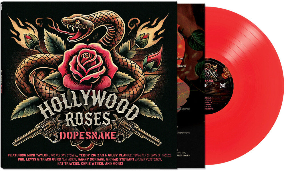 Hollywood Roses - Dopesnake [Colored Vinyl] [Limited Edition] (Red)