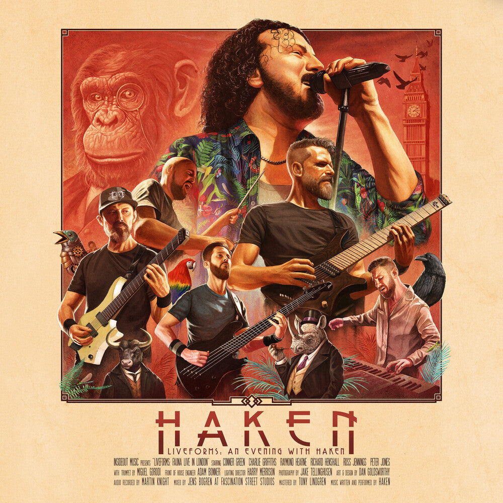 Haken - Liveforms: Fauna live in London [2 LP Green EcoMix ]