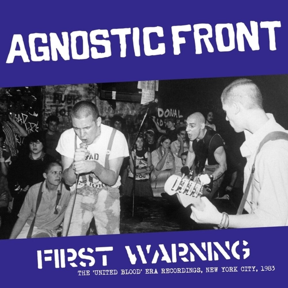 Agnostic Front - First Warning: 'united Blood' Era Recordings [LP]