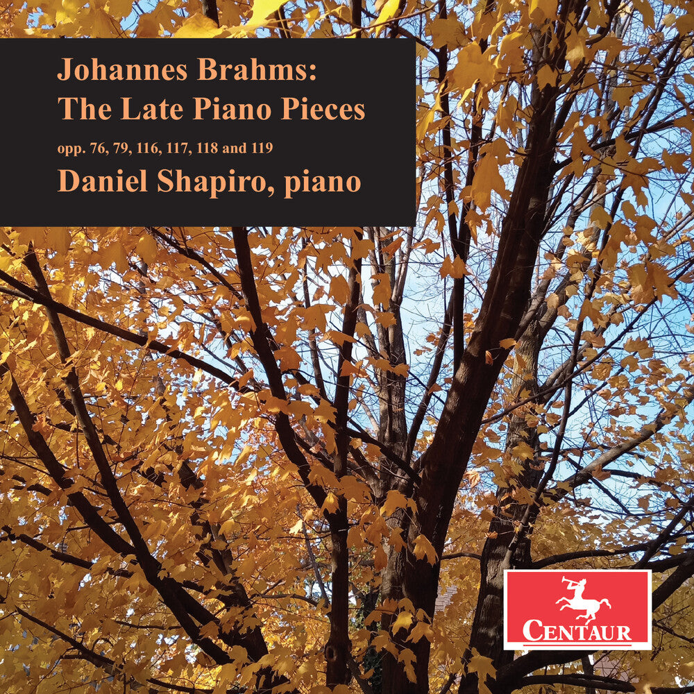 Daniel Shapiro - Brahms: The Late Piano Pieces [CD]