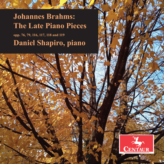 Daniel Shapiro - Brahms: The Late Piano Pieces [CD]