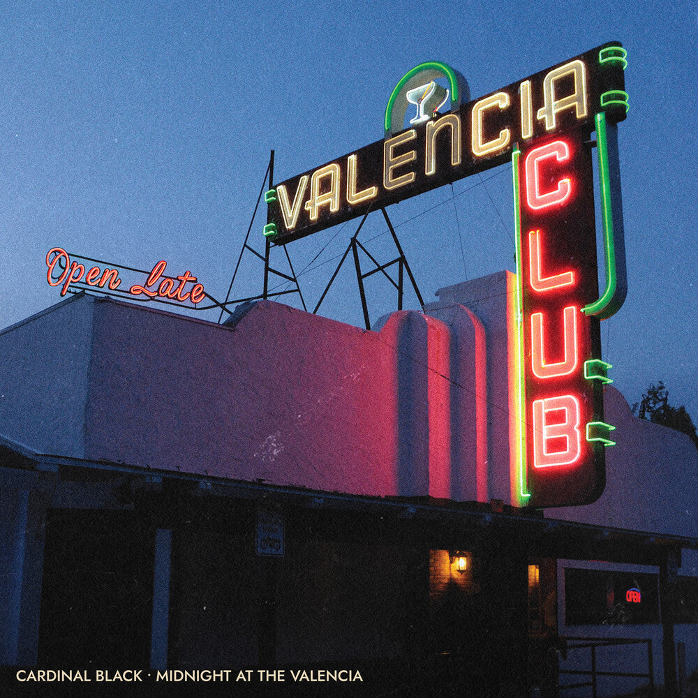 the album cover for Cardinal Black - Midnight at the Valencia [Compact disc]
