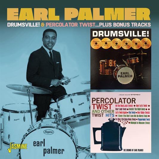 Earl Palmer - Drumsville / Percolator Twist Plus Bonus Tracks [CD]
