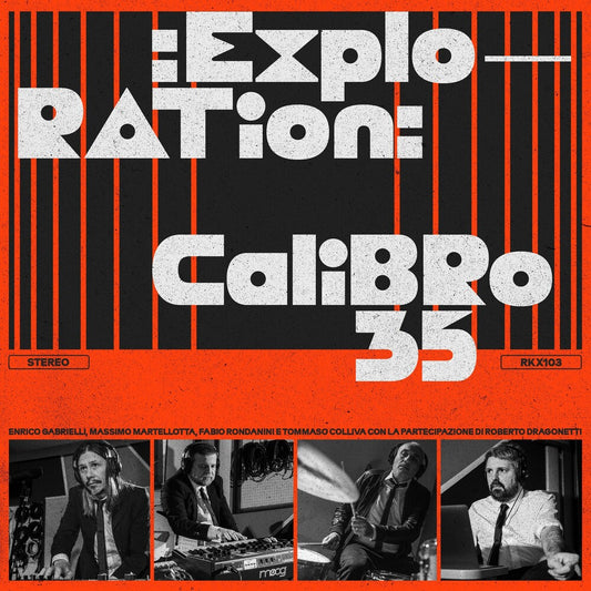 the album cover for Calibro 35 - Exploration