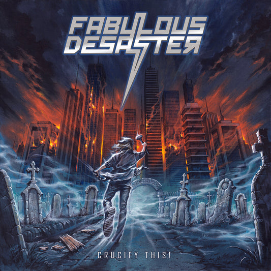 the album cover for Fabulous Desaster - Crucify This
