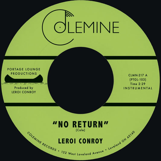 Leroi Conroy - No Return B/W Path Of Man [LP]