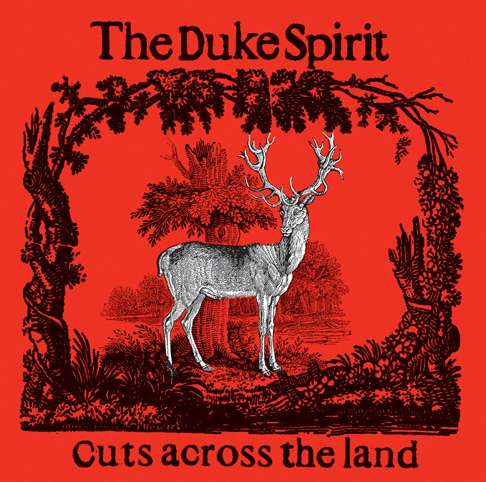 Duke Spirit - Cuts Across The Land - Deluxe Yellow & Red Splatter Vinyl [LP]