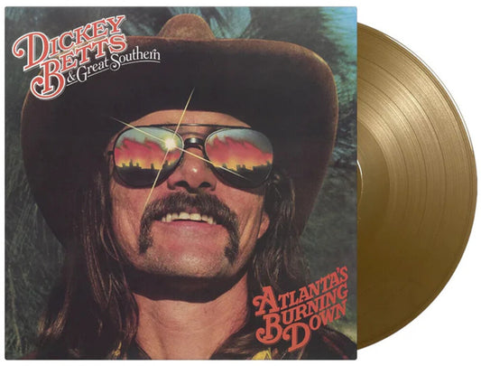 Betts, Dickey & Great Southern - Atlanta's Burning Down - Limited 180-Gram Gold Colored Vinyl [LP]