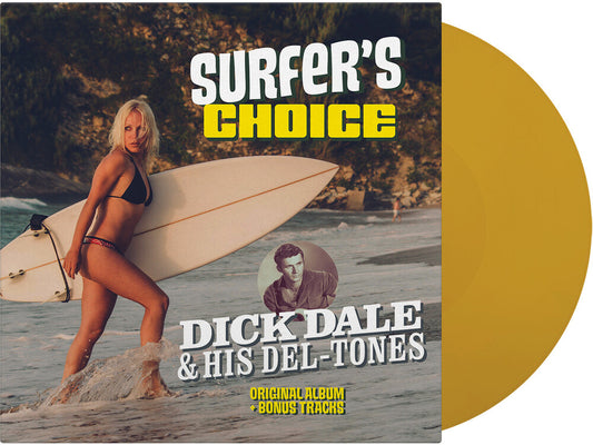 Dale, Dick & His Del-Tones - Surfer's Choice - Ltd 180gm Transparent Yellow Vinyl [LP]