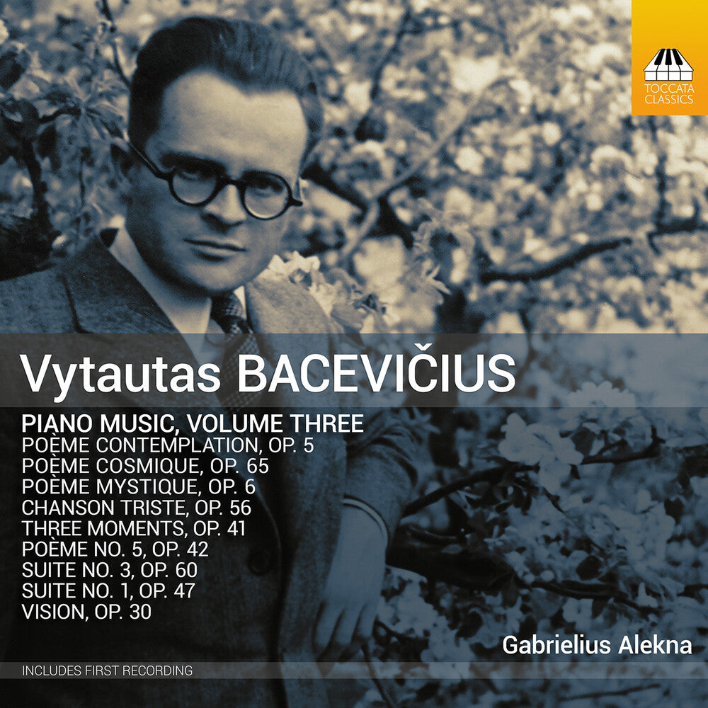 Gabrielius, Alekna / Bacevicius - Vytautas Bacevicius: Piano Music, Vol. 3 [CD]