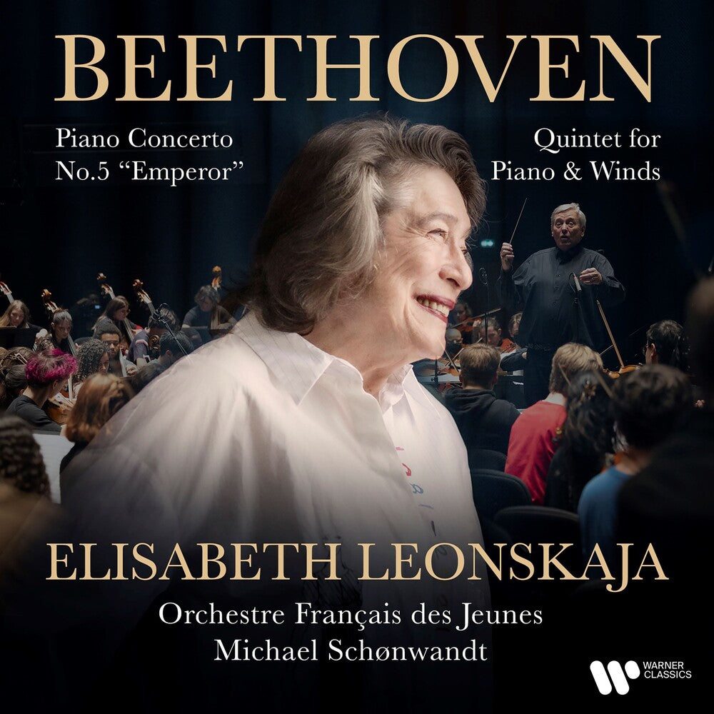 Leonskaja, Elizabeth - Beethoven: Piano Concerto No. 5 emperor & Piano Quintet Op. 16 [CD]