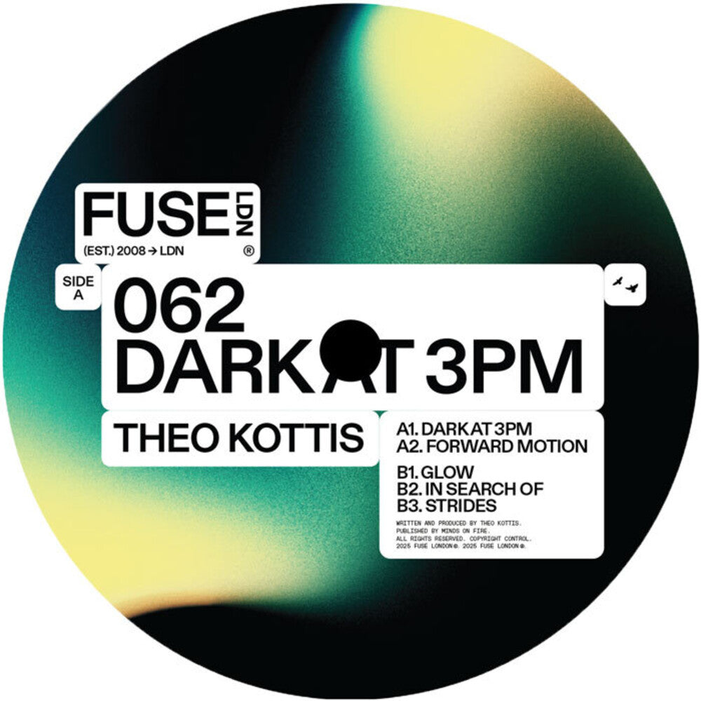 Pre-Order: Kottis, Theo - Dark At 3PM [LP]