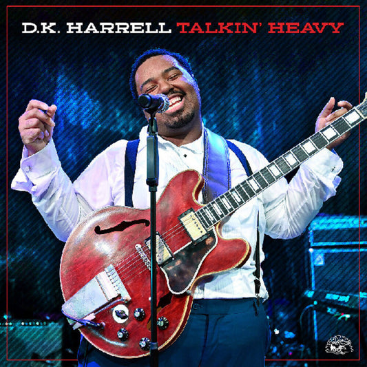 D Harrell .K. - Talkin' Heavy (Blue) [Clear Vinyl]