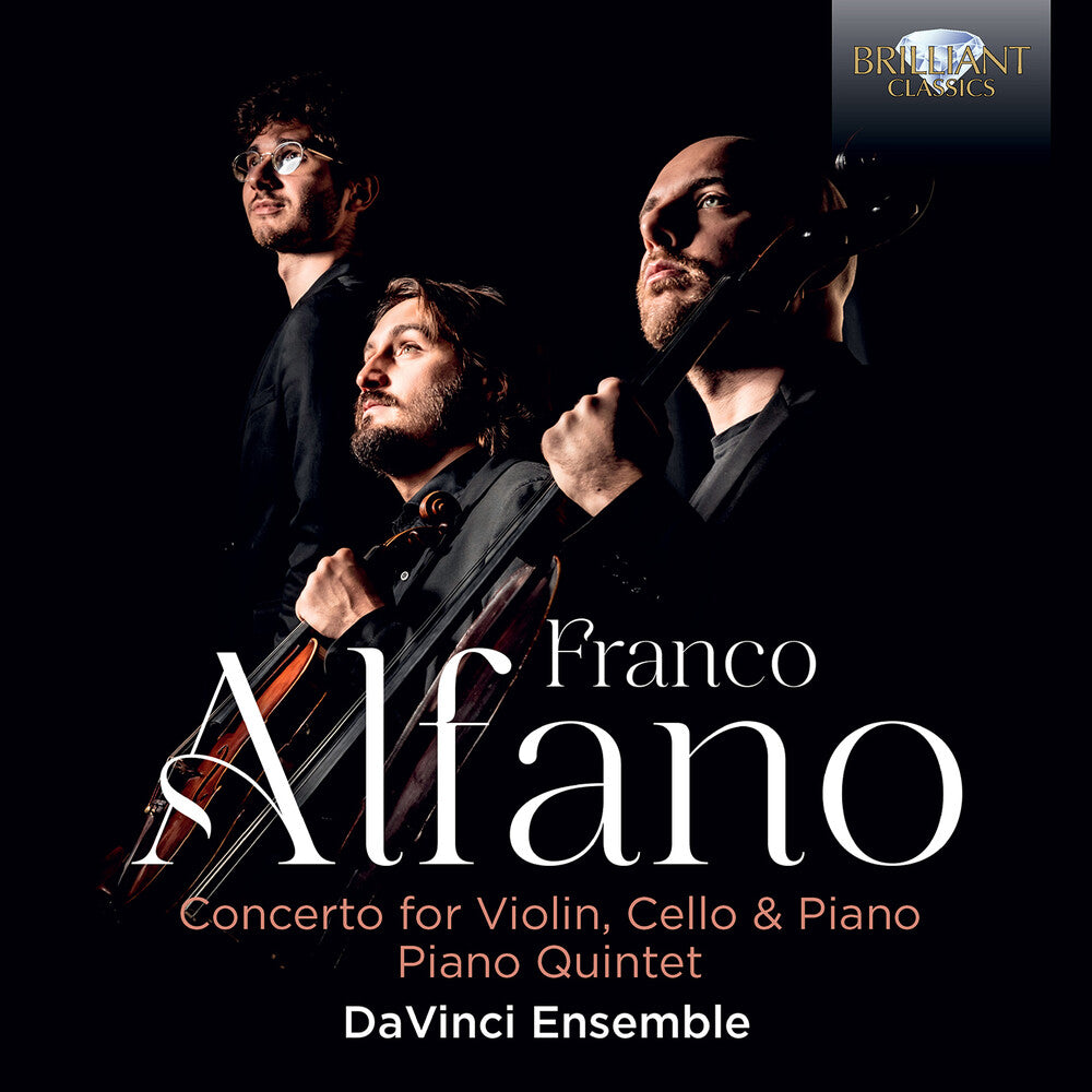 Da Vinci Ensemble - Alfano: Con For Violin Vc & Pno Piano Quintet [CD]