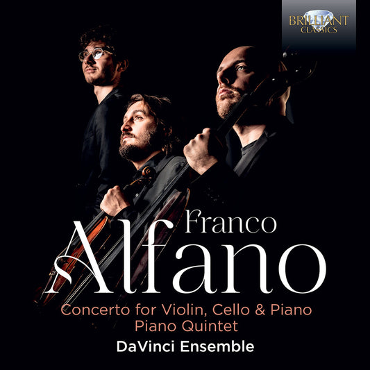 Da Vinci Ensemble - Alfano: Con For Violin Vc & Pno Piano Quintet [CD]