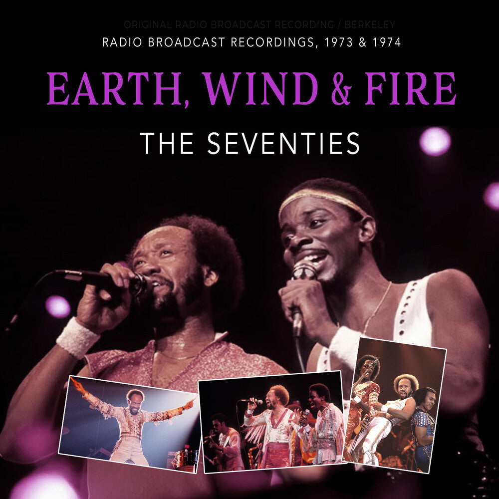 the album cover for Earth Wind & Fire - Seventies