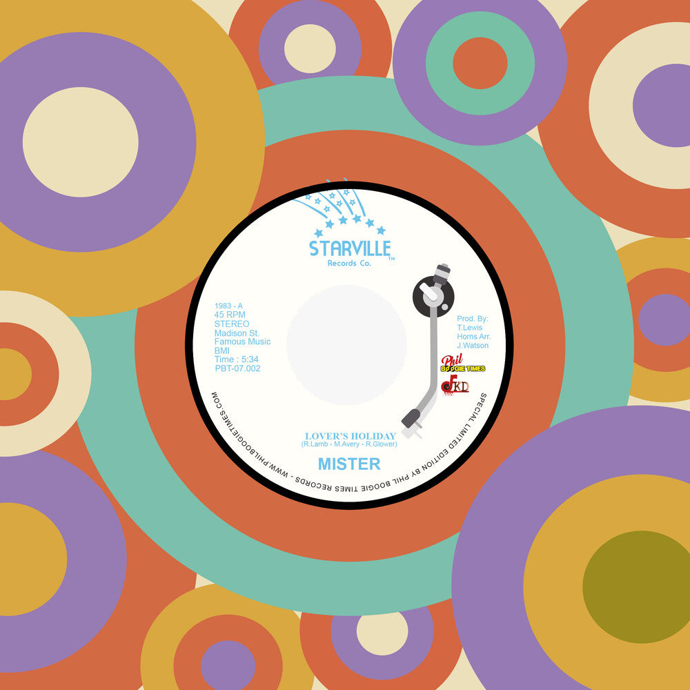 Pre-Order: Mister - Lover's Holiday / I Wanna Thank You [Reissue]