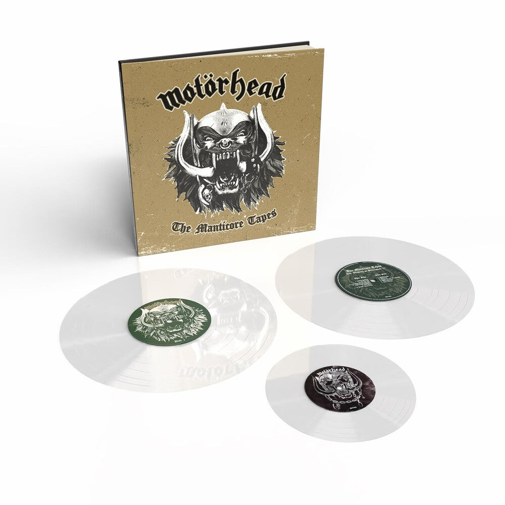 Motörhead - Manticore Tapes [Deluxe Bookpack] [Clear Vinyl] [Deluxe]