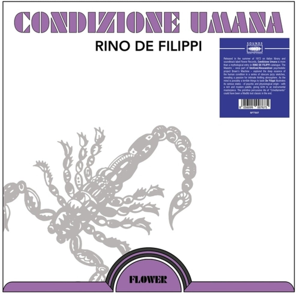 the album cover for De Rino Filippi - Condizione Umana