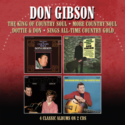 Don Gibson - King Of Country Soul / More Country Soul / Dottie [CD]